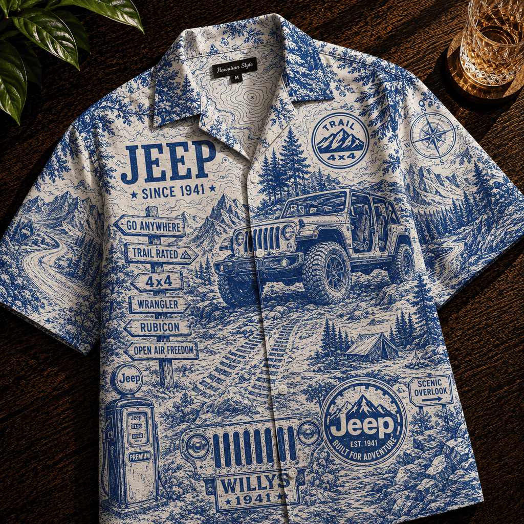 PREMIUM JEP HAWAIIAN SHIRT LNTH
