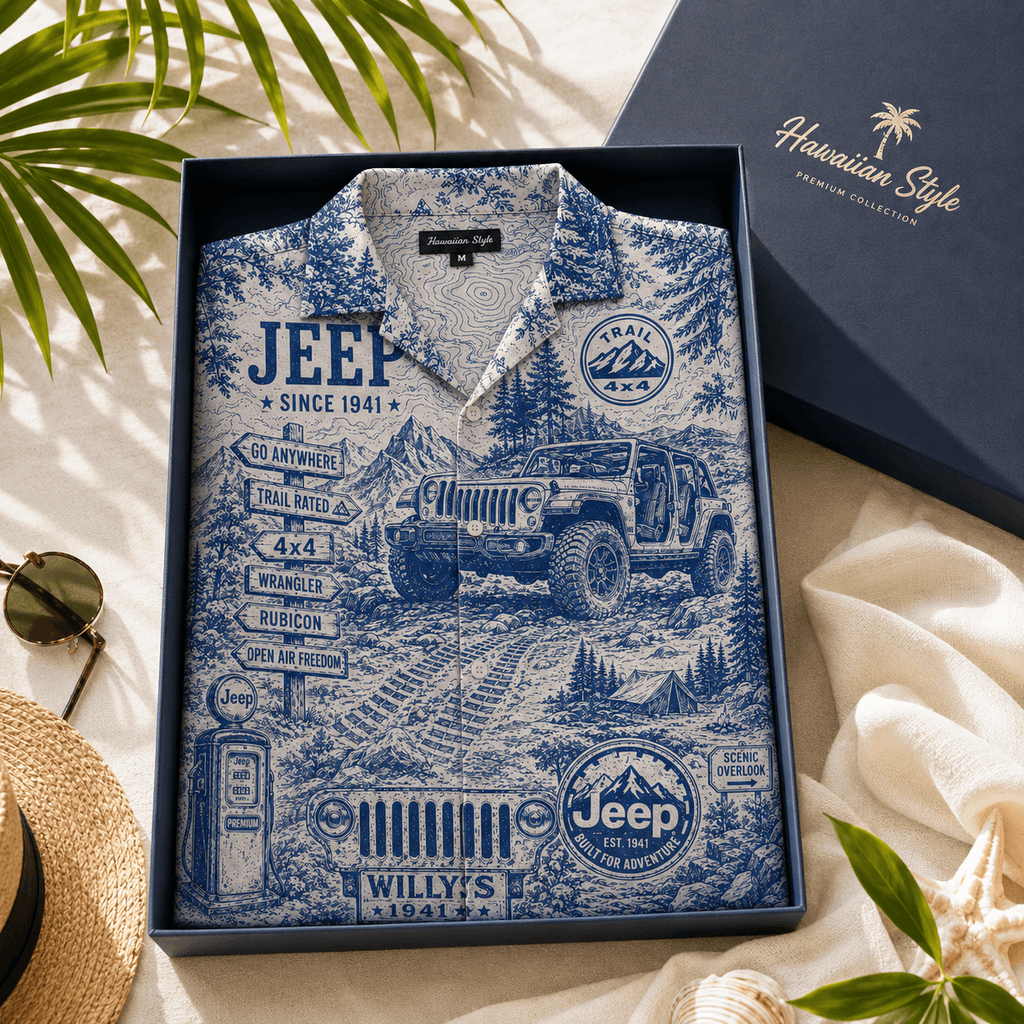 PREMIUM JEP HAWAIIAN SHIRT LNTH