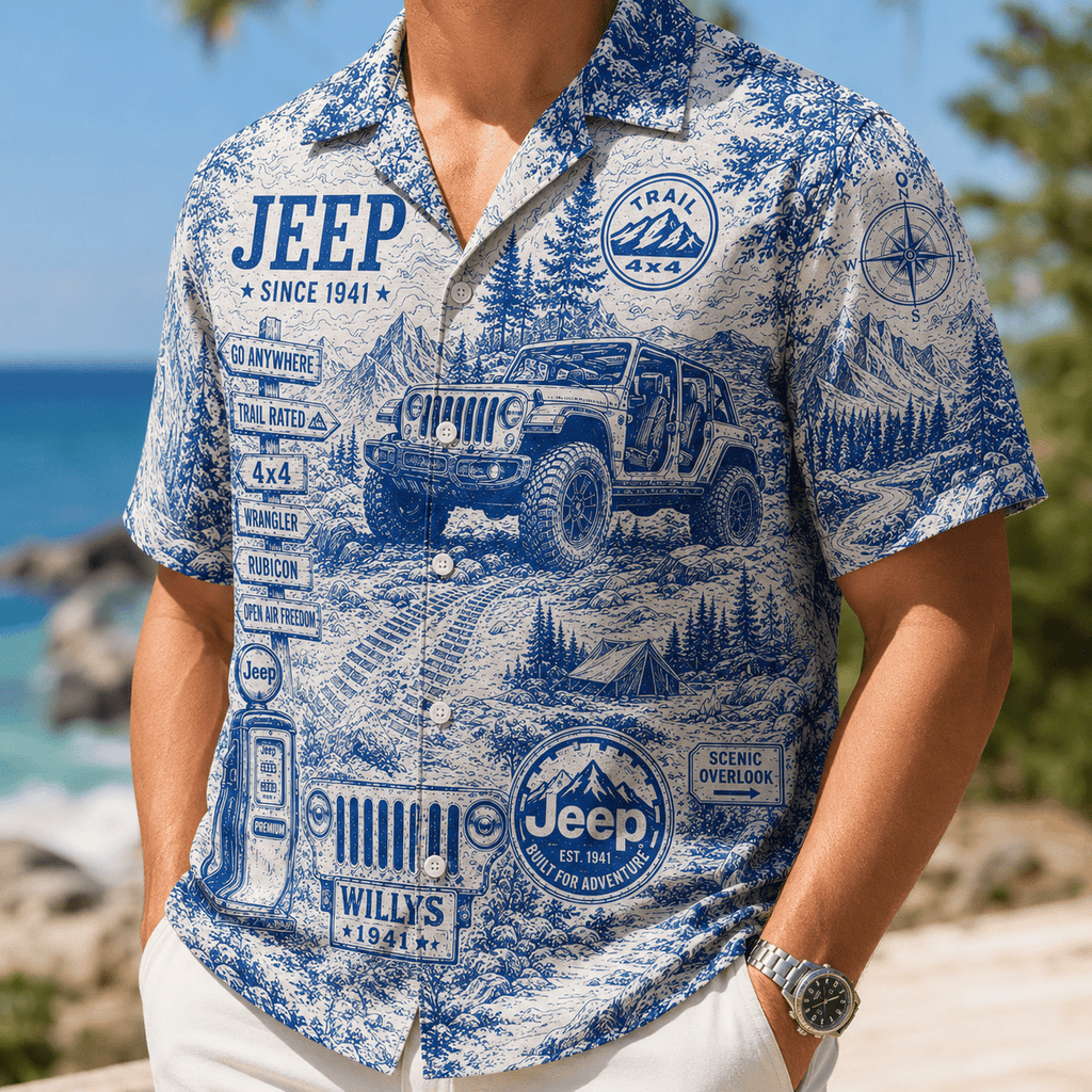 PREMIUM JEP HAWAIIAN SHIRT LNTH