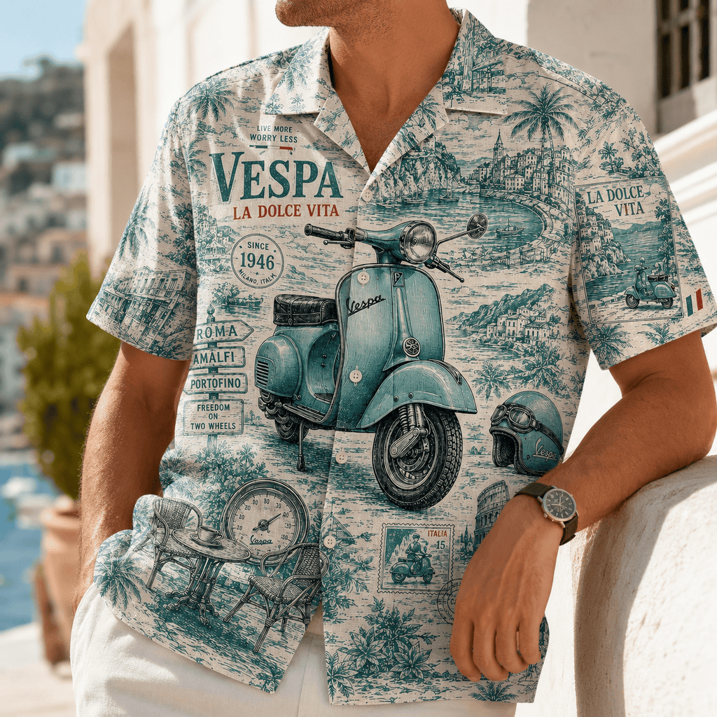 PREMIUM VES HAWAIIAN SHIRT LNTH