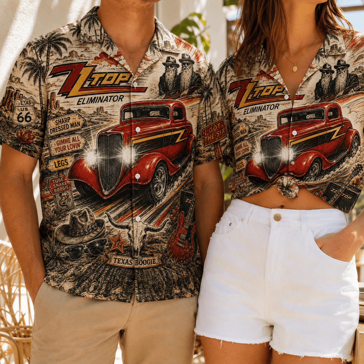 PREMIUM ZZT HAWAIIAN SHIRT LNTH