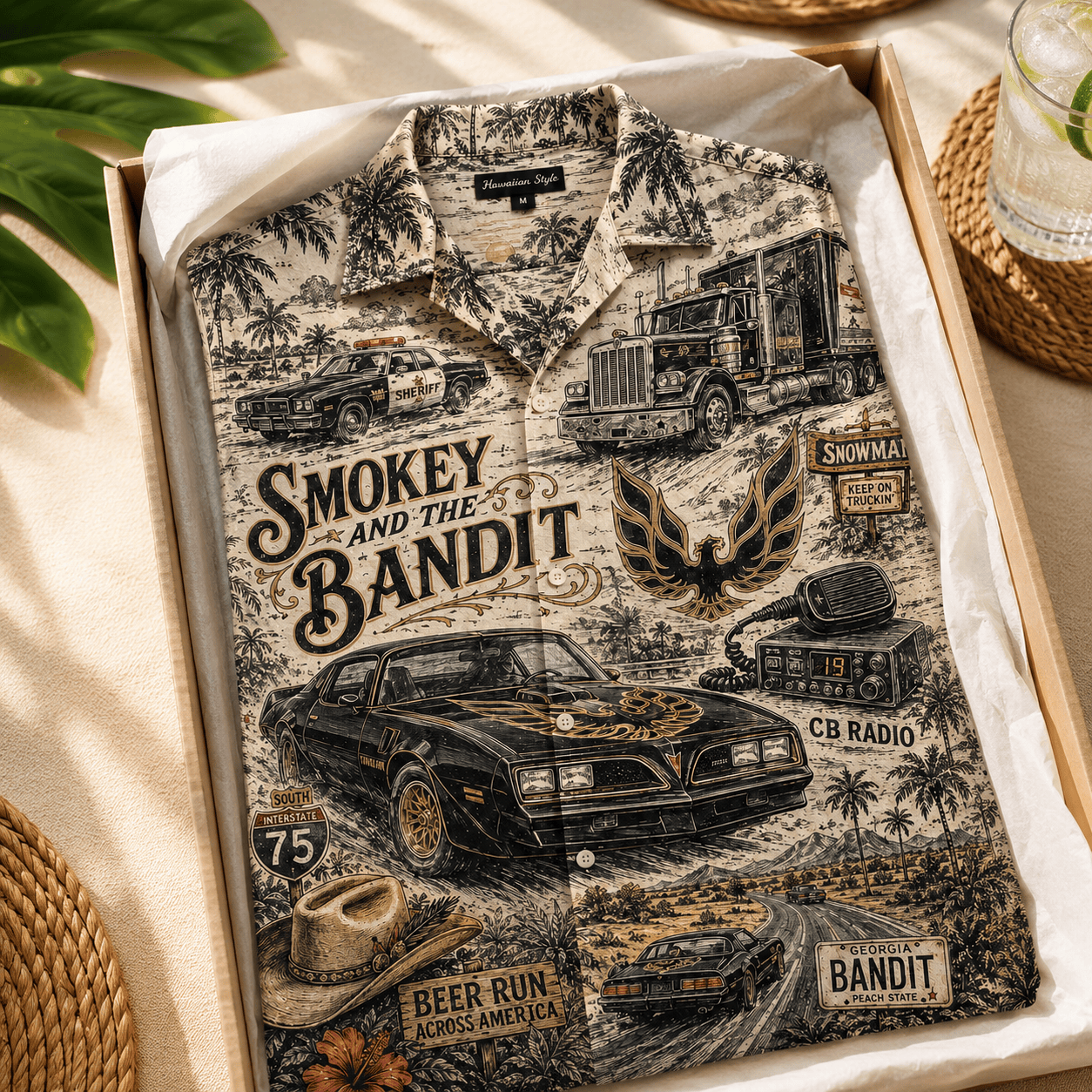 PREMIUM SMTB HAWAIIAN SHIRT LNTH