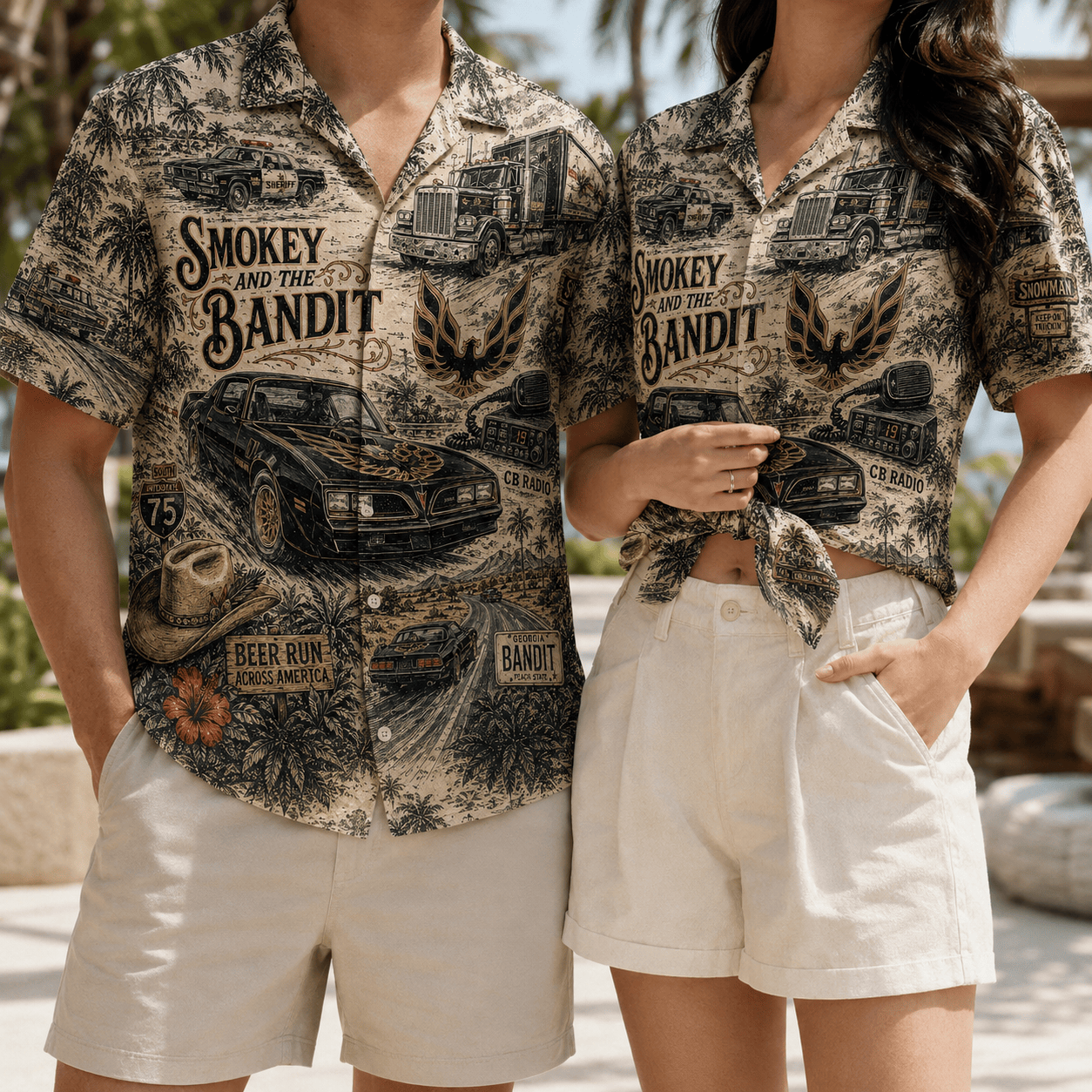 PREMIUM SMTB HAWAIIAN SHIRT LNTH
