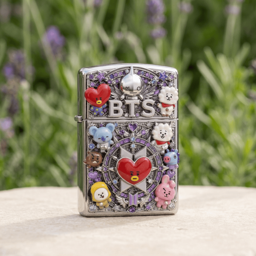 Premium BTS Zippo Lighter HTTT