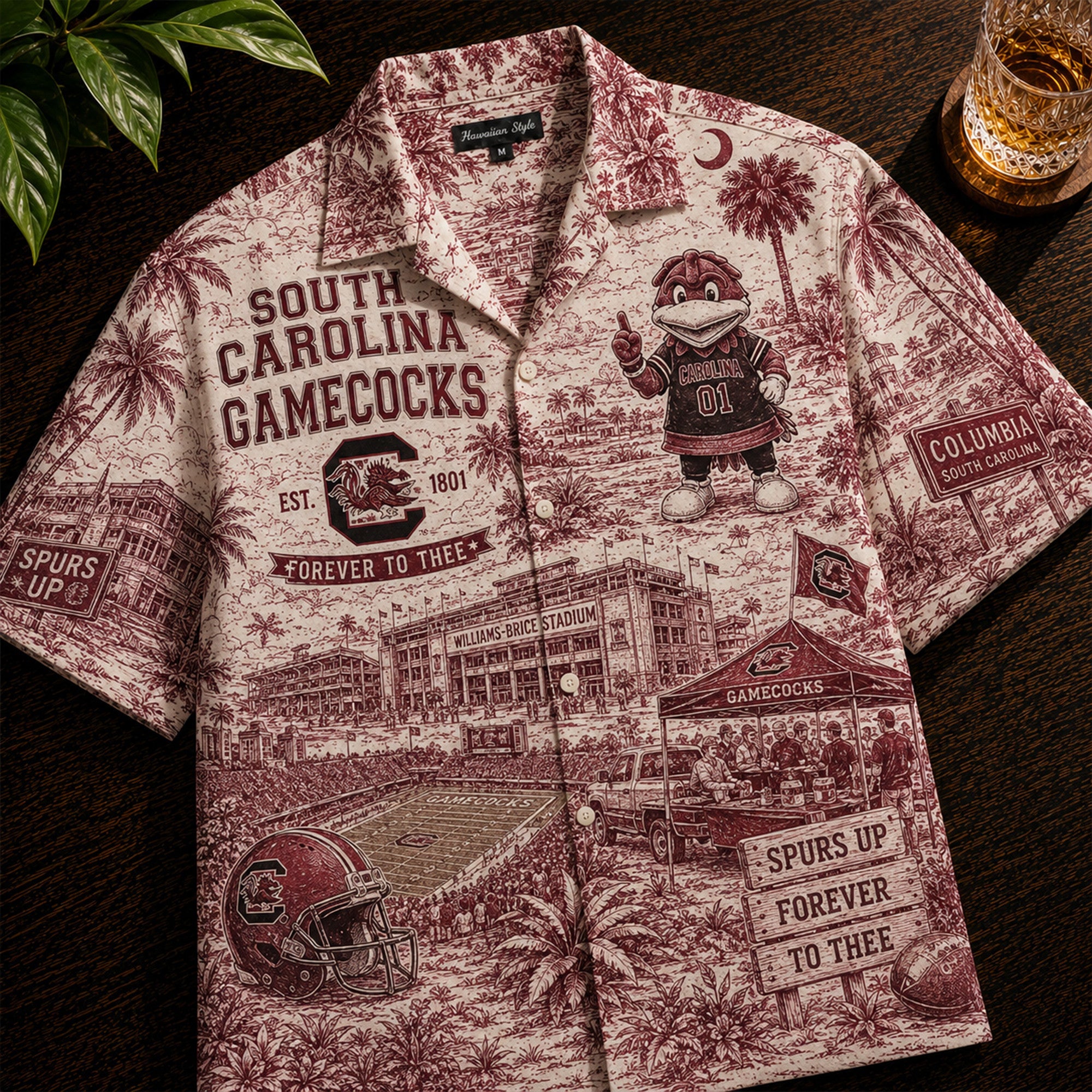 PREMIUM SCG HAWAIIAN SHIRT HQH