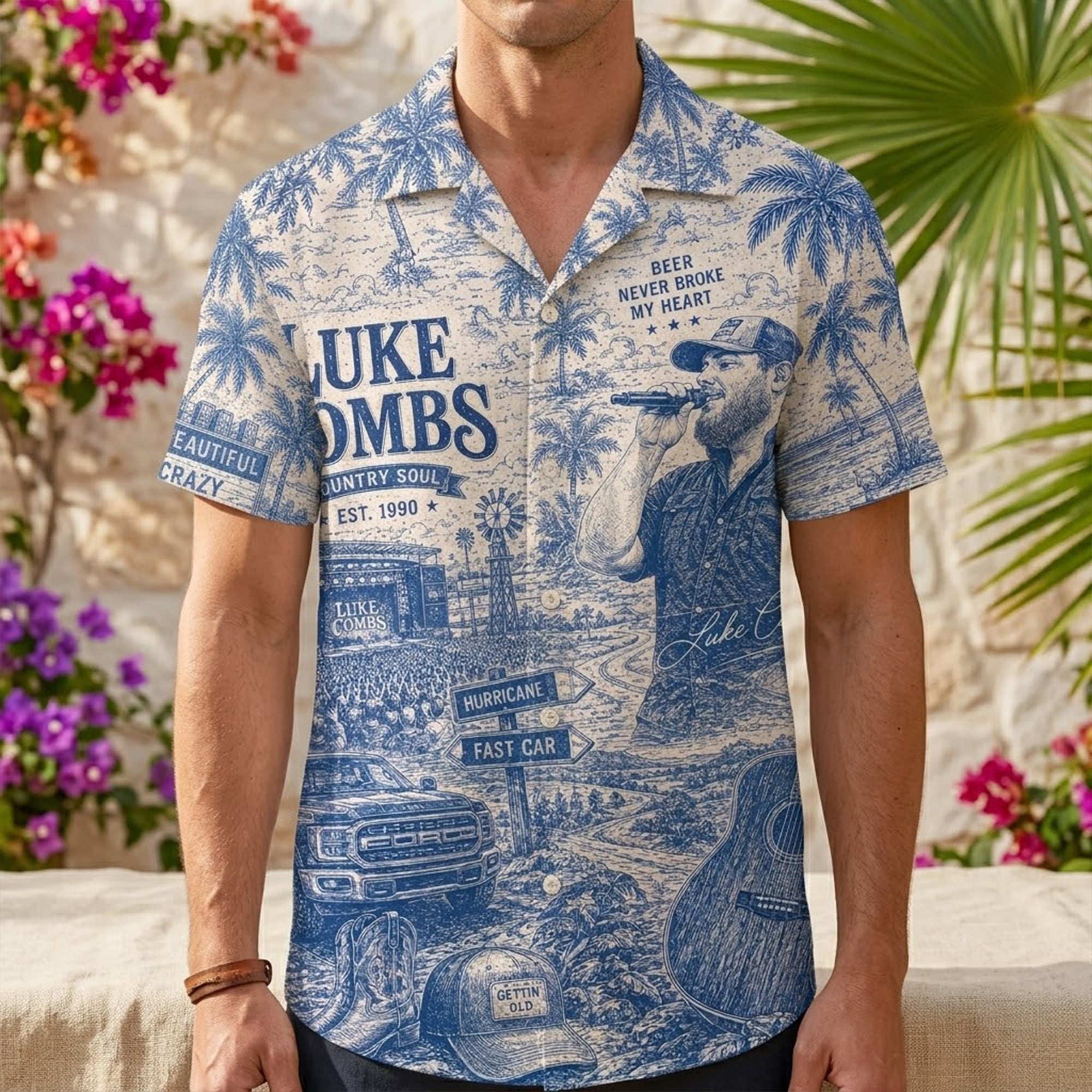 PREMIUM LKC HAWAIIAN SHIRT HQH