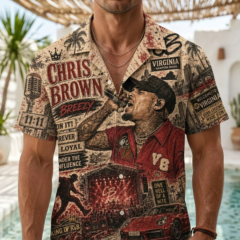 PREMIUM CHRB HAWAIIAN SHIRT HQH