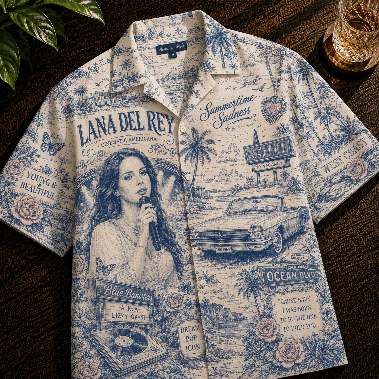 PREMIUM LDR HAWAIIAN SHIRT HQH