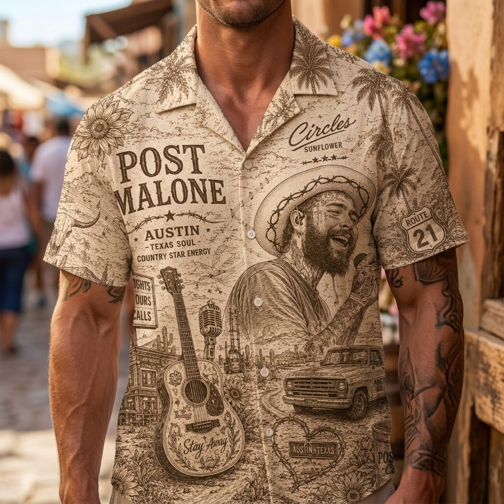 PREMIUM PTML HAWAIIAN SHIRT HQH