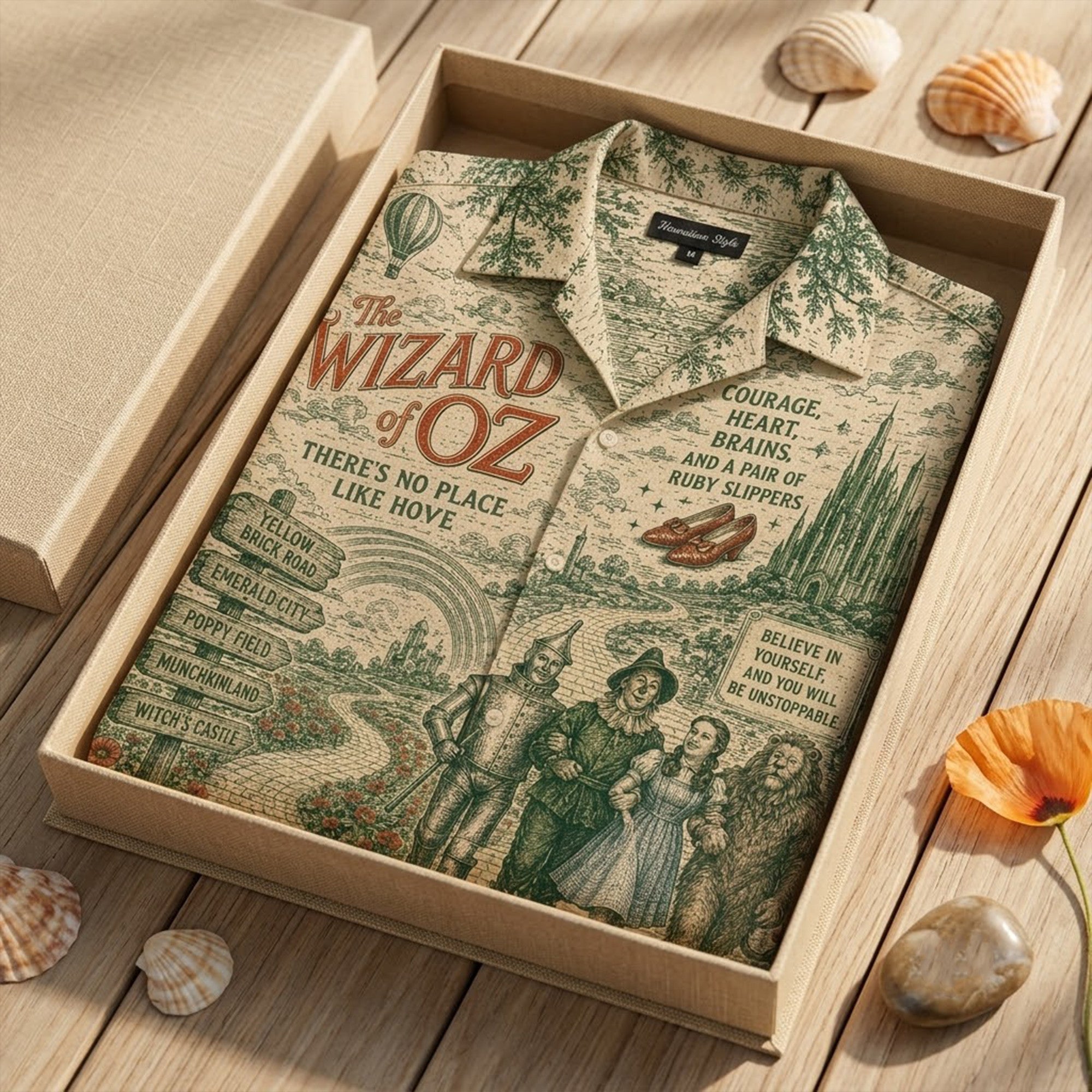 PREMIUM TWOZ HAWAIIAN SHIRT HQH