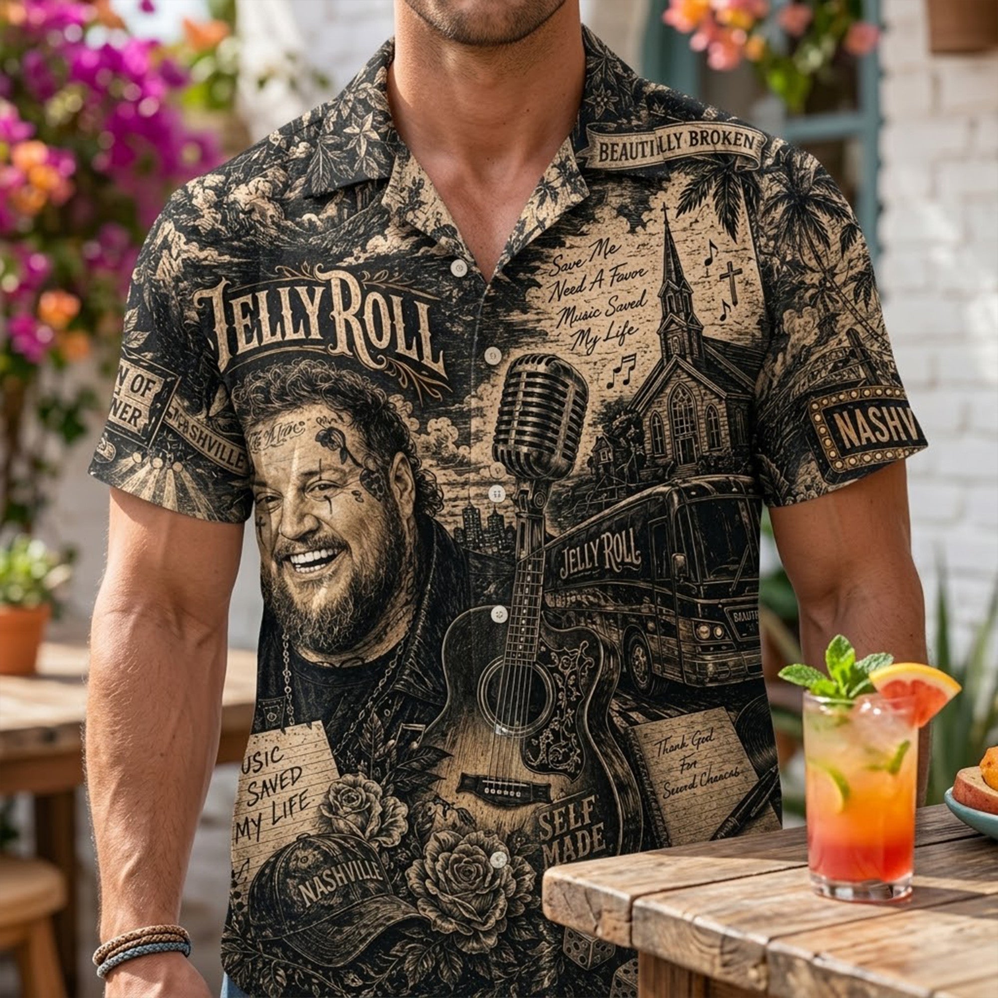 PREMIUM JLR HAWAIIAN SHIRT HQH