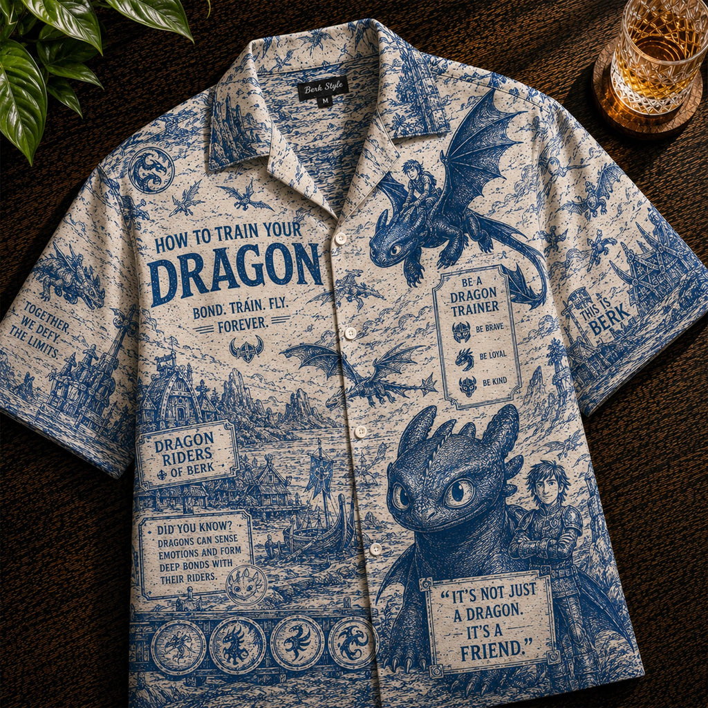 PREMIUM HTTYD HAWAIIAN SHIRT HQH