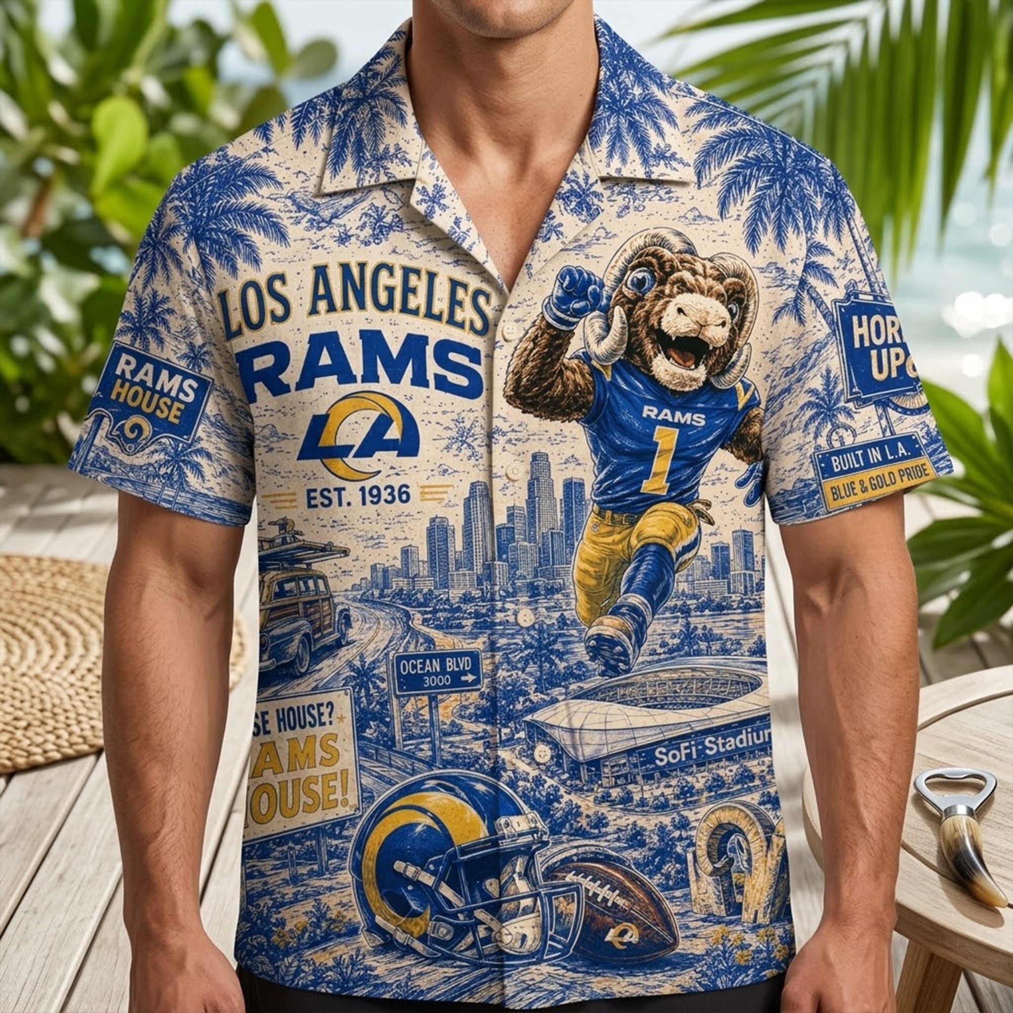 PREMIUM LARS HAWAIIAN SHIRT HQH