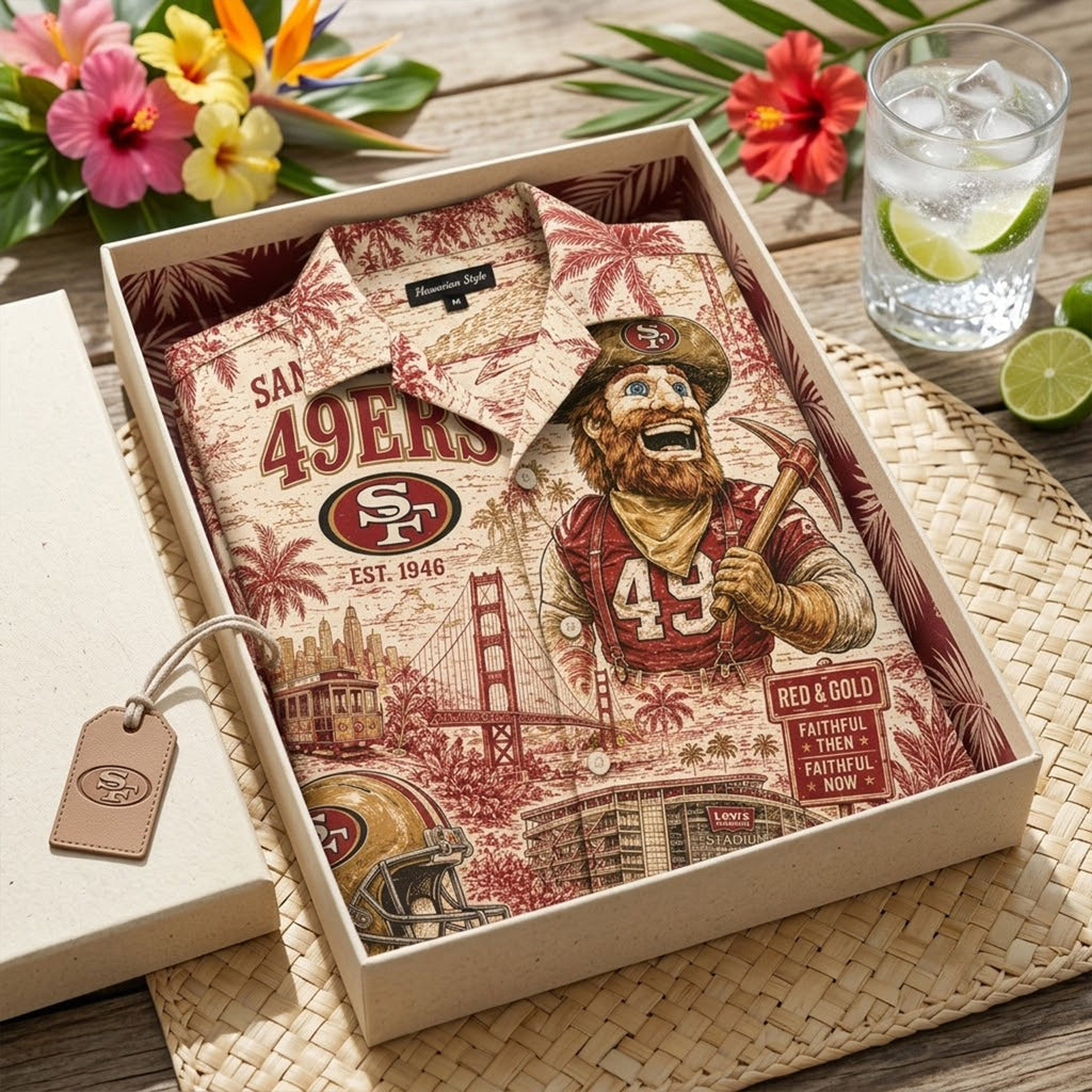 PREMIUM SF49 HAWAIIAN SHIRT HQH