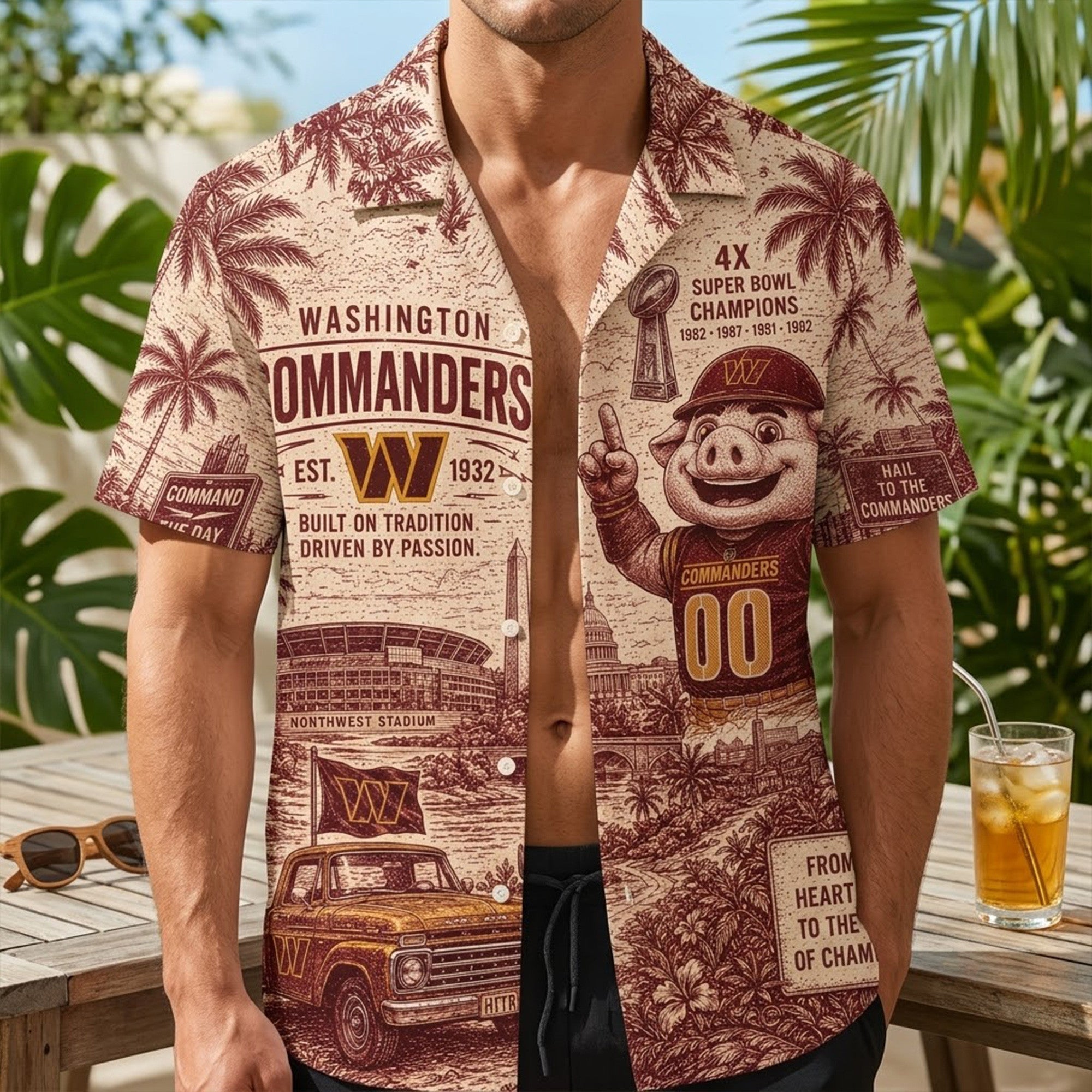 PREMIUM WCD HAWAIIAN SHIRT HQH