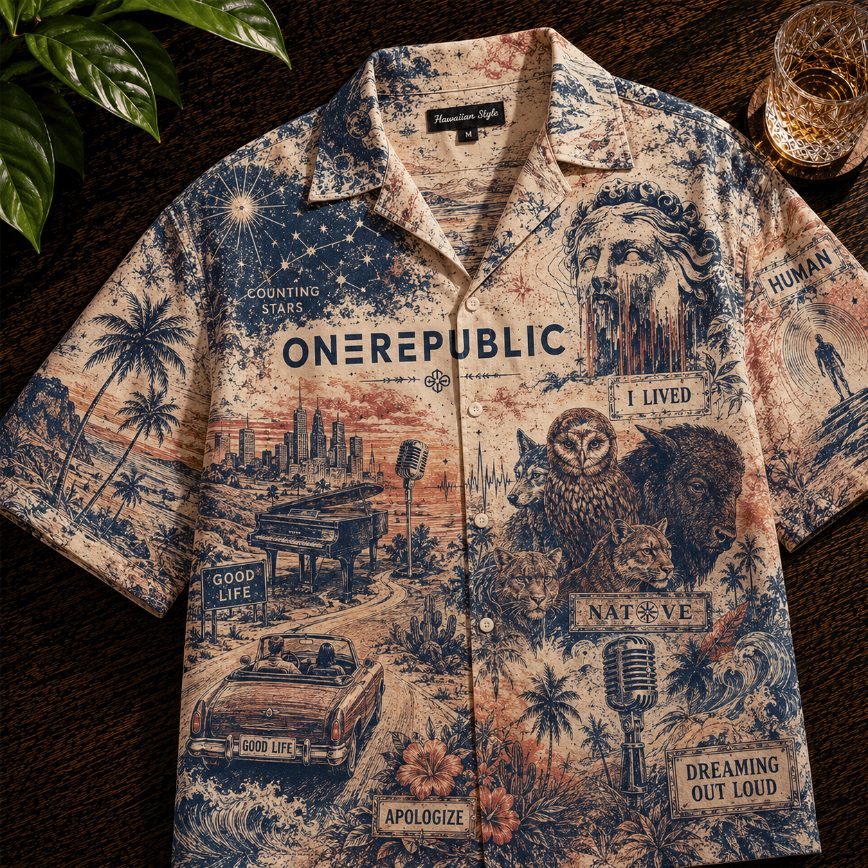 PREMIUM ORP HAWAIIAN SHIRT HQH