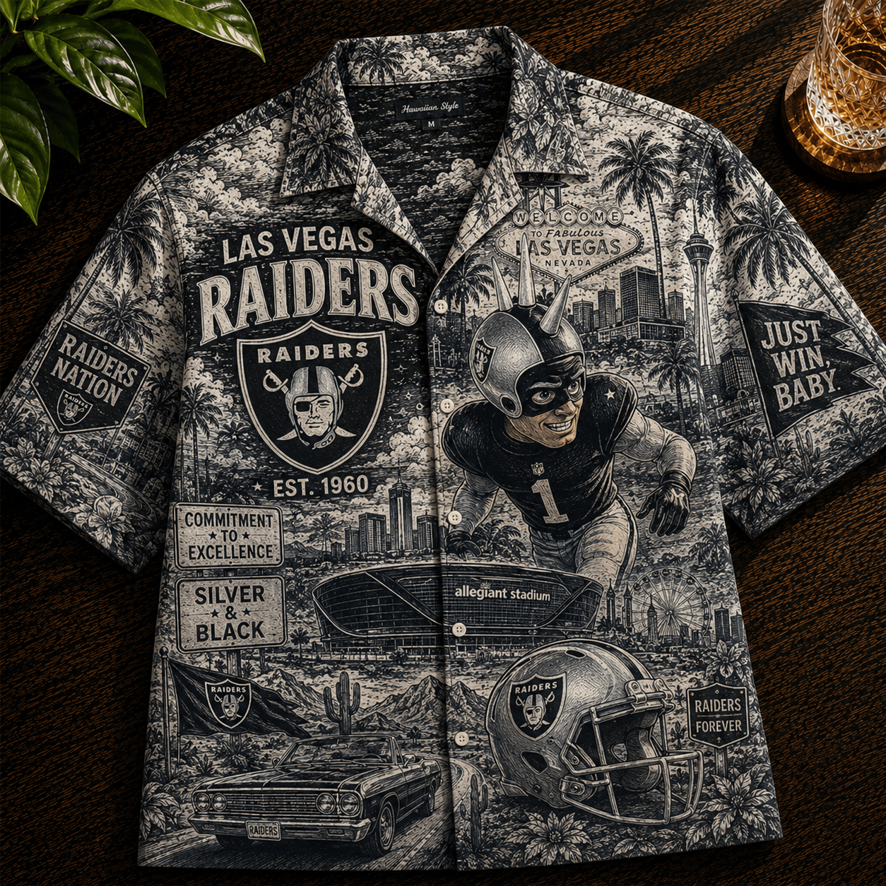PREMIUM LVR HAWAIIAN SHIRT HQH