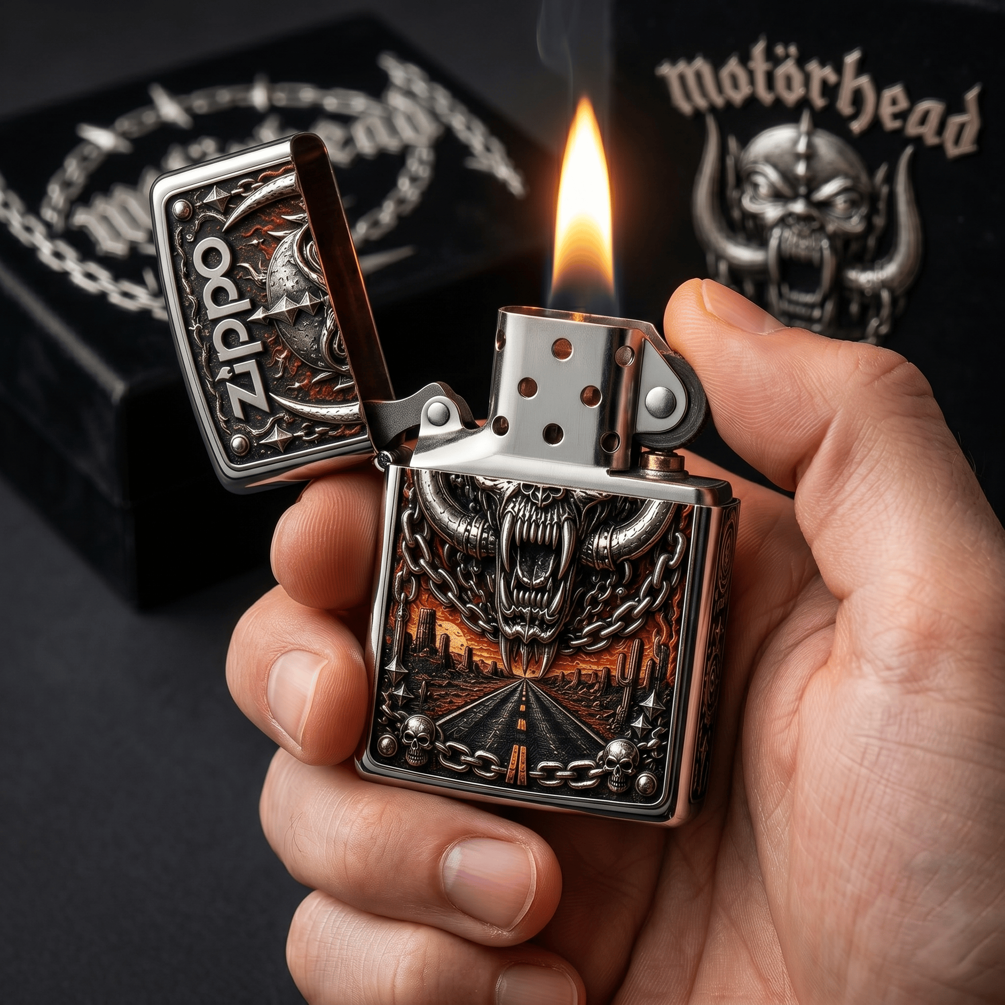 Premium MTH Zippo Lighter TNSM