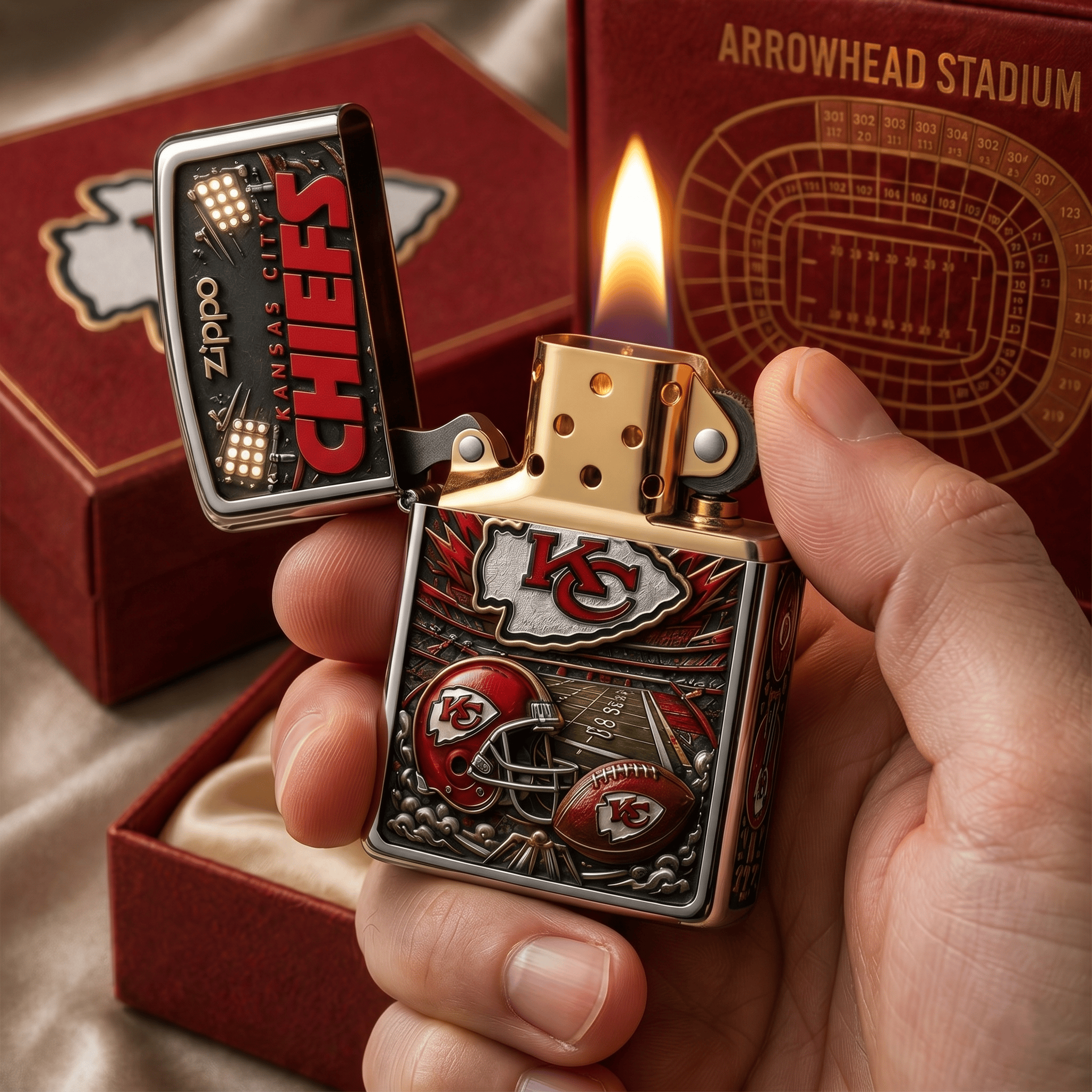 Premium KCC Zippo Lighter TNSM