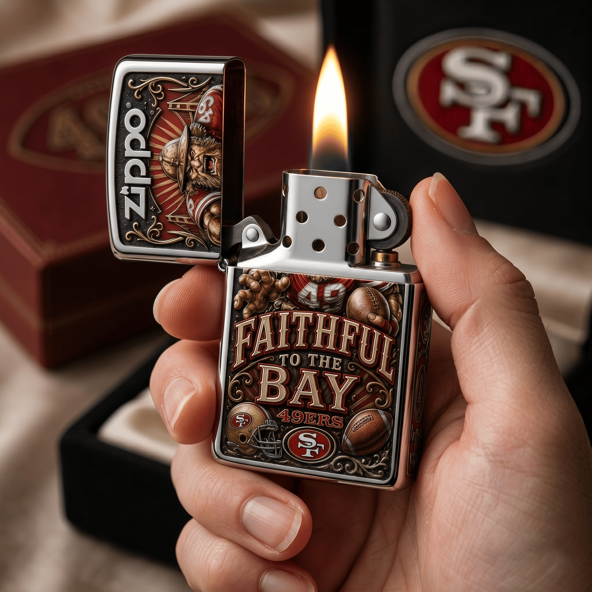 Premium SF49 Zippo Lighter TNSM