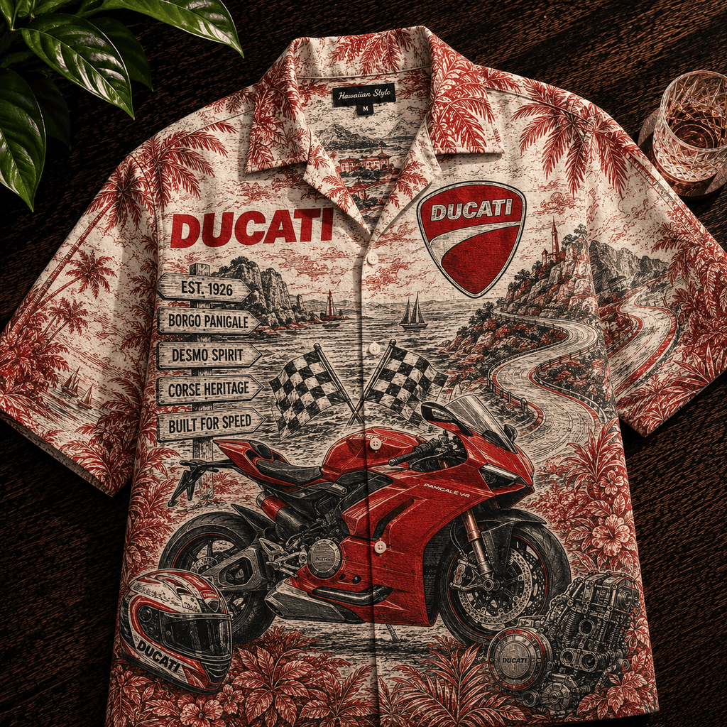 PREMIUM DCT HAWAIIAN SHIRT LNTH