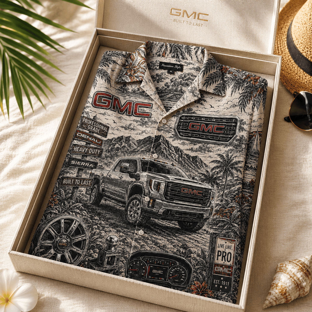 PREMIUM GMC HAWAIIAN SHIRT LNTH