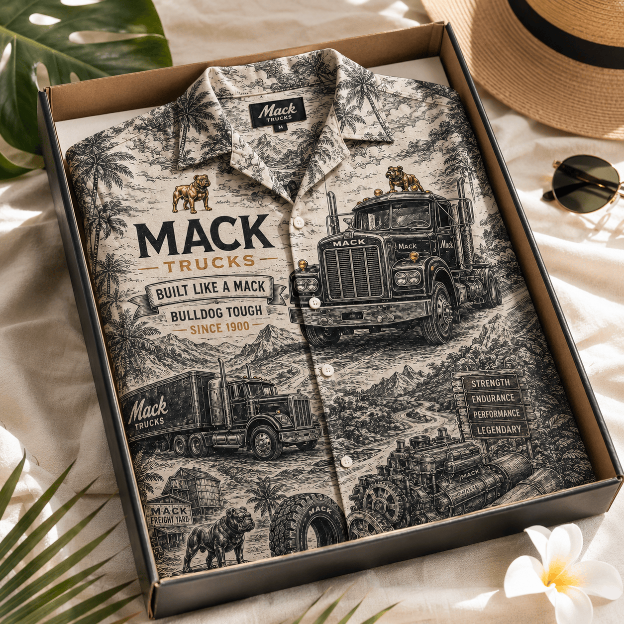 PREMIUM MATK HAWAIIAN SHIRT LNTH