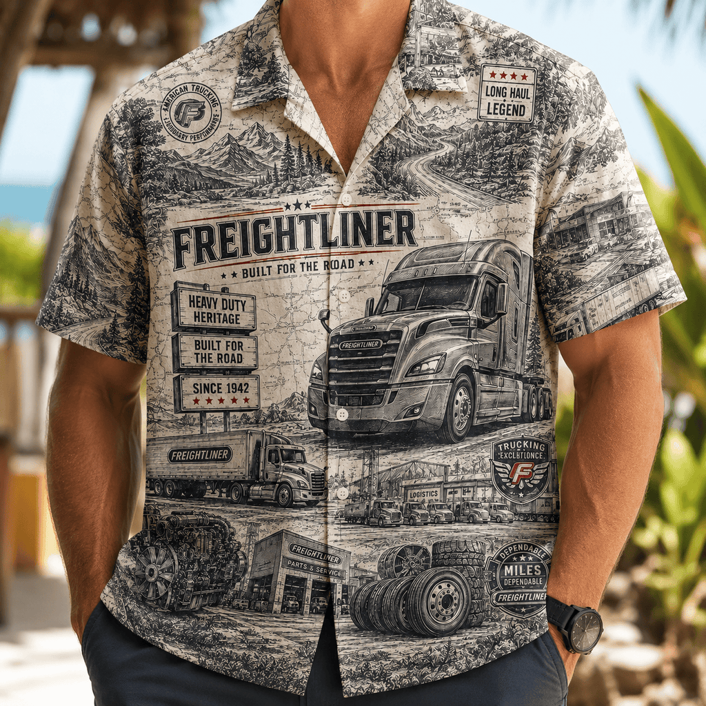 PREMIUM FRLN HAWAIIAN SHIRT LNTH