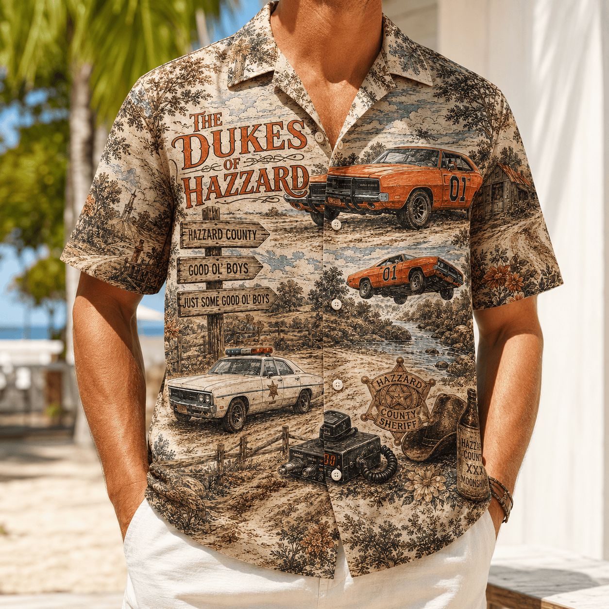 PREMIUM TDH HAWAIIAN SHIRT LNTH