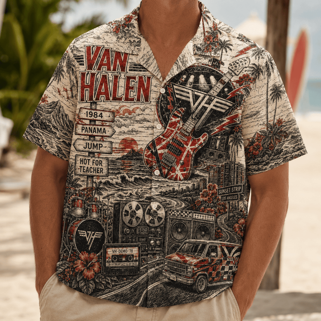 PREMIUM VHL HAWAIIAN SHIRT LNTH