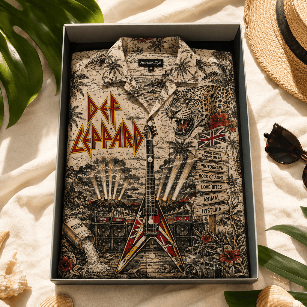 PREMIUM DLPR HAWAIIAN SHIRT LNTH