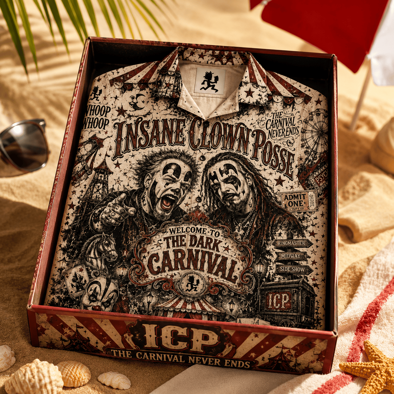 PREMIUM ICP HAWAIIAN SHIRT PDL
