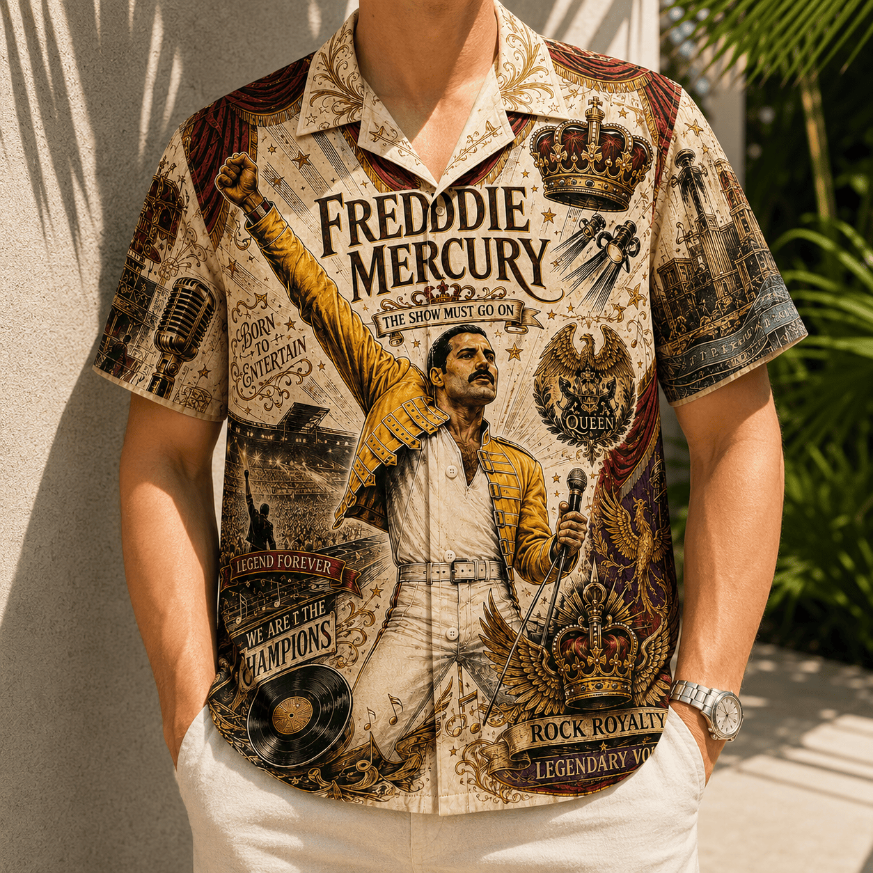 PREMIUM FRED HAWAIIAN SHIRT PDL