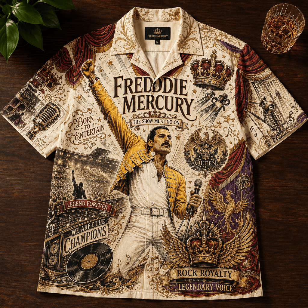 PREMIUM FRED HAWAIIAN SHIRT PDL