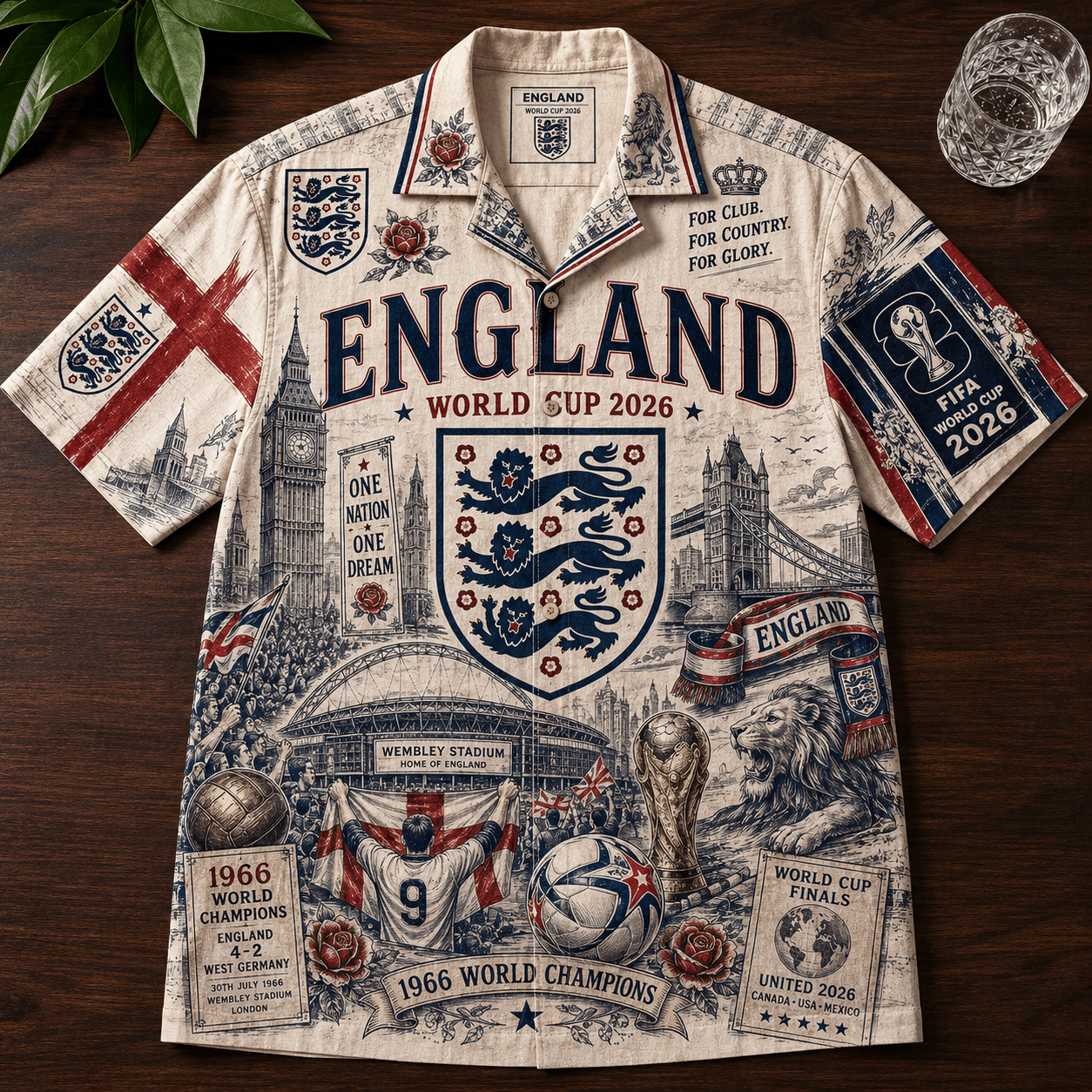 PREMIUM ENG HAWAIIAN SHIRT PDL