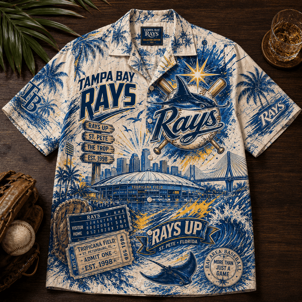 PREMIUM TPBR HAWAIIAN SHIRT NTNA