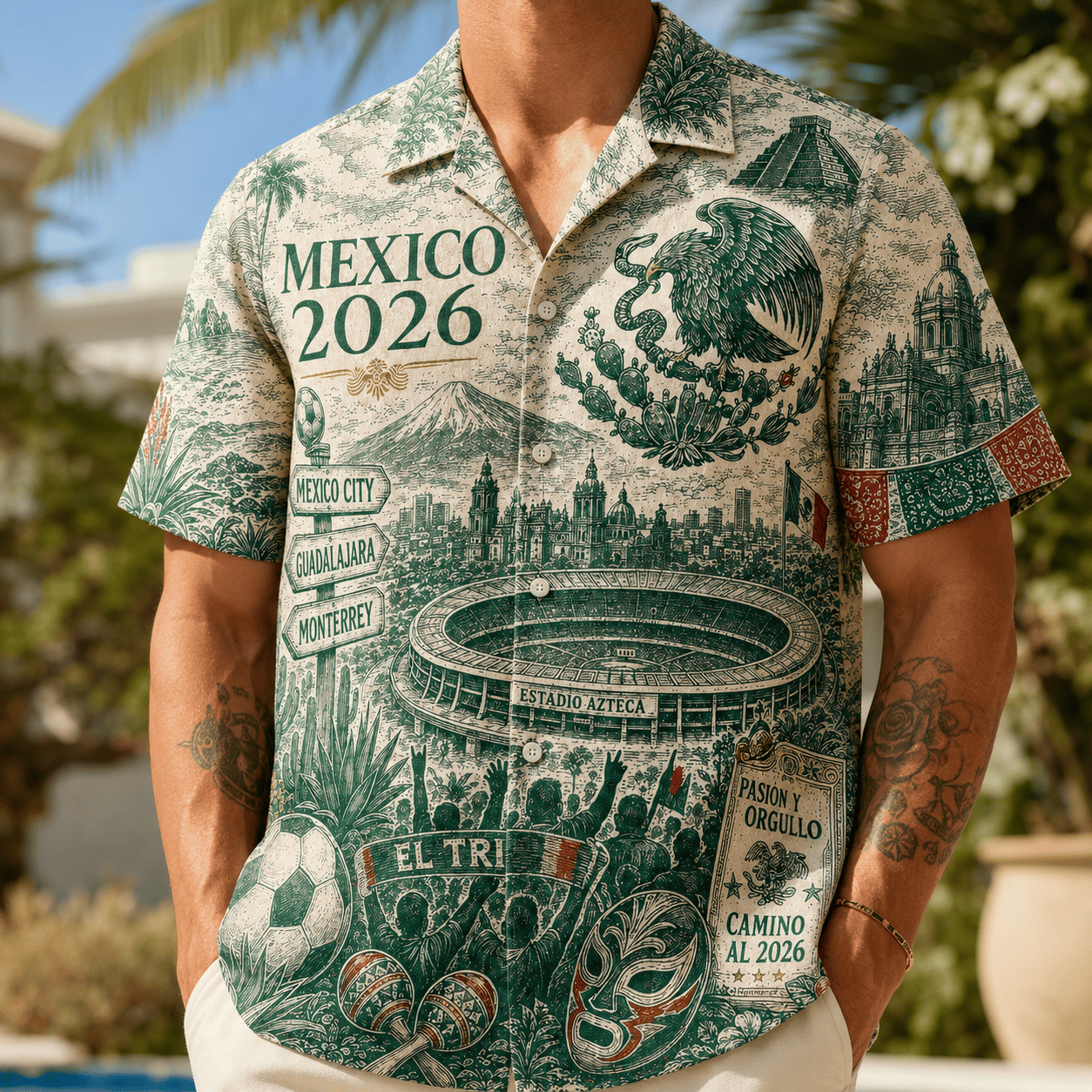PREMIUM MXC HAWAIIAN SHIRT NPL