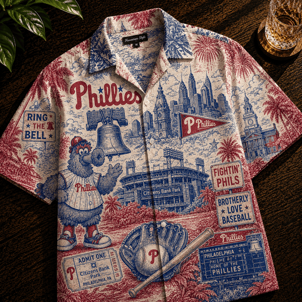 PREMIUM PPP HAWAIIAN SHIRT NPL