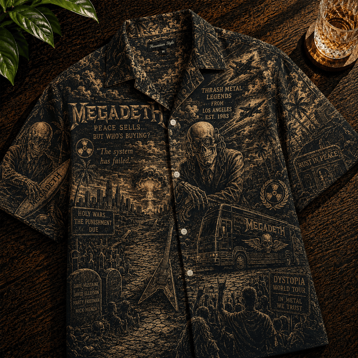 PREMIUM MGD HAWAIIAN SHIRT HQH