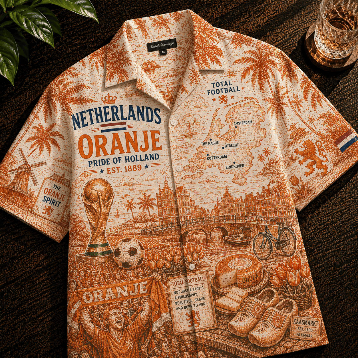 PREMIUM NED HAWAIIAN SHIRT HQH