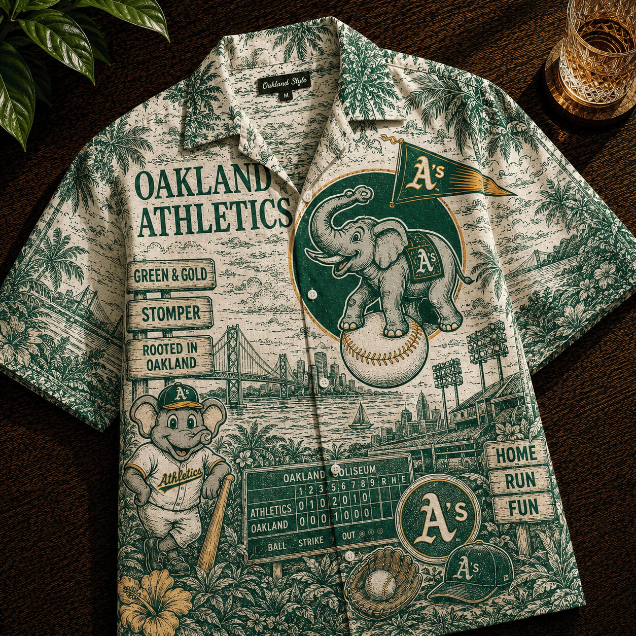 PREMIUM OKAA HAWAIIAN SHIRT NPL