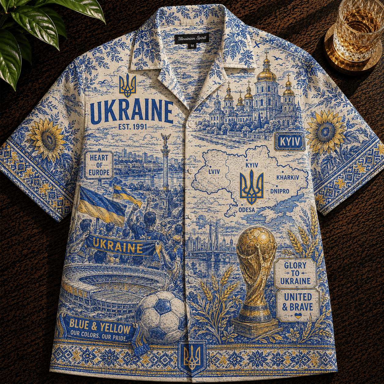 PREMIUM UAF HAWAIIAN SHIRT HQH