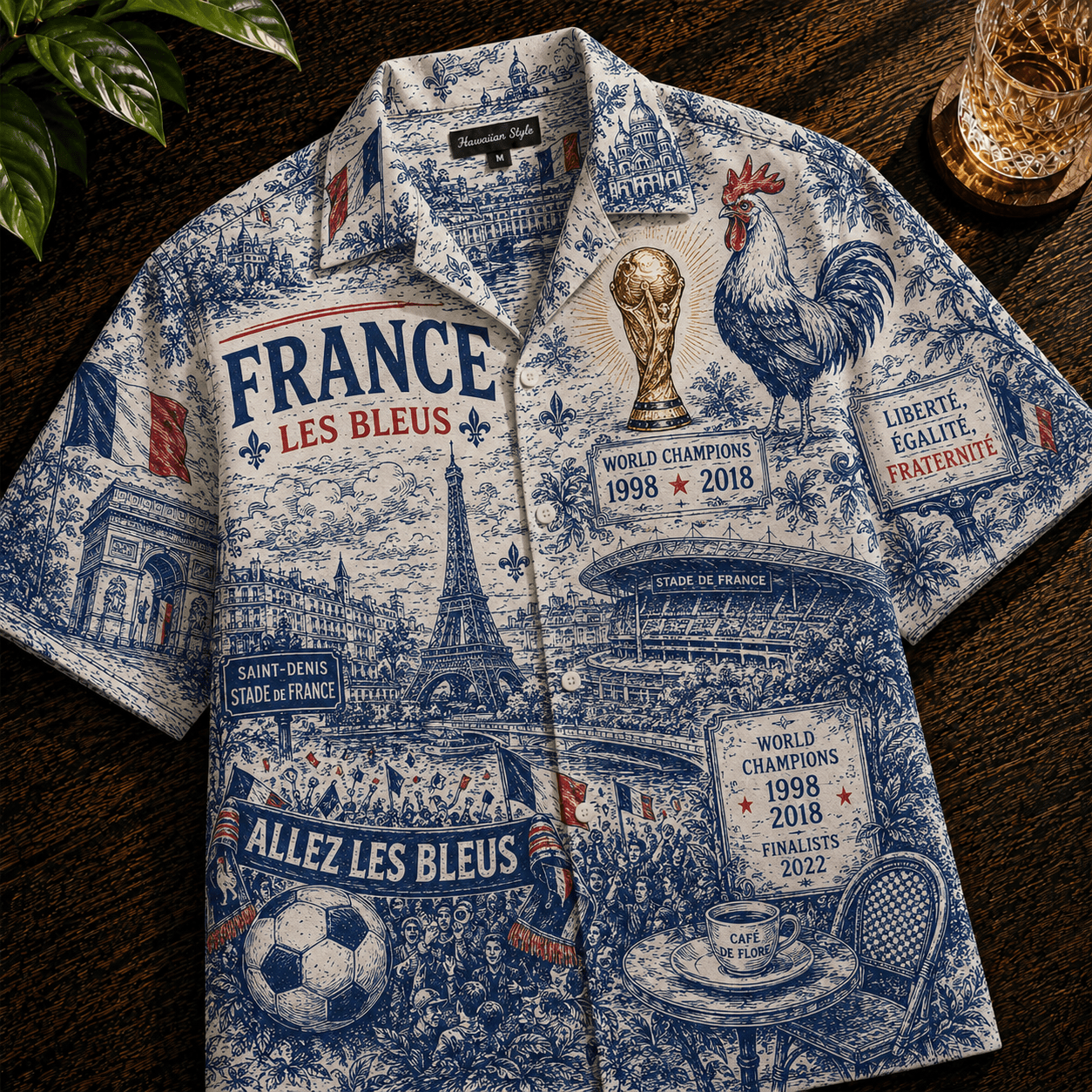 PREMIUM FRFC HAWAIIAN SHIRT HQH