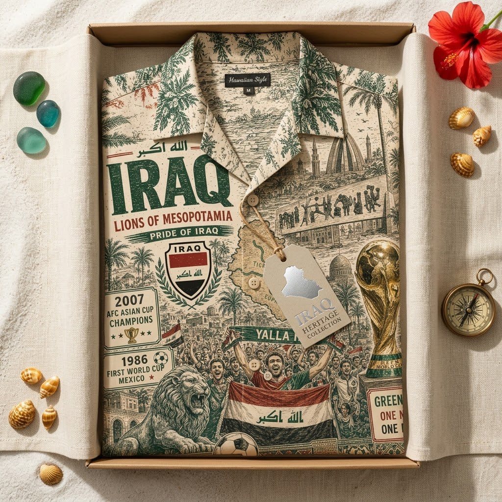 PREMIUM IRQ HAWAIIAN SHIRT HQH