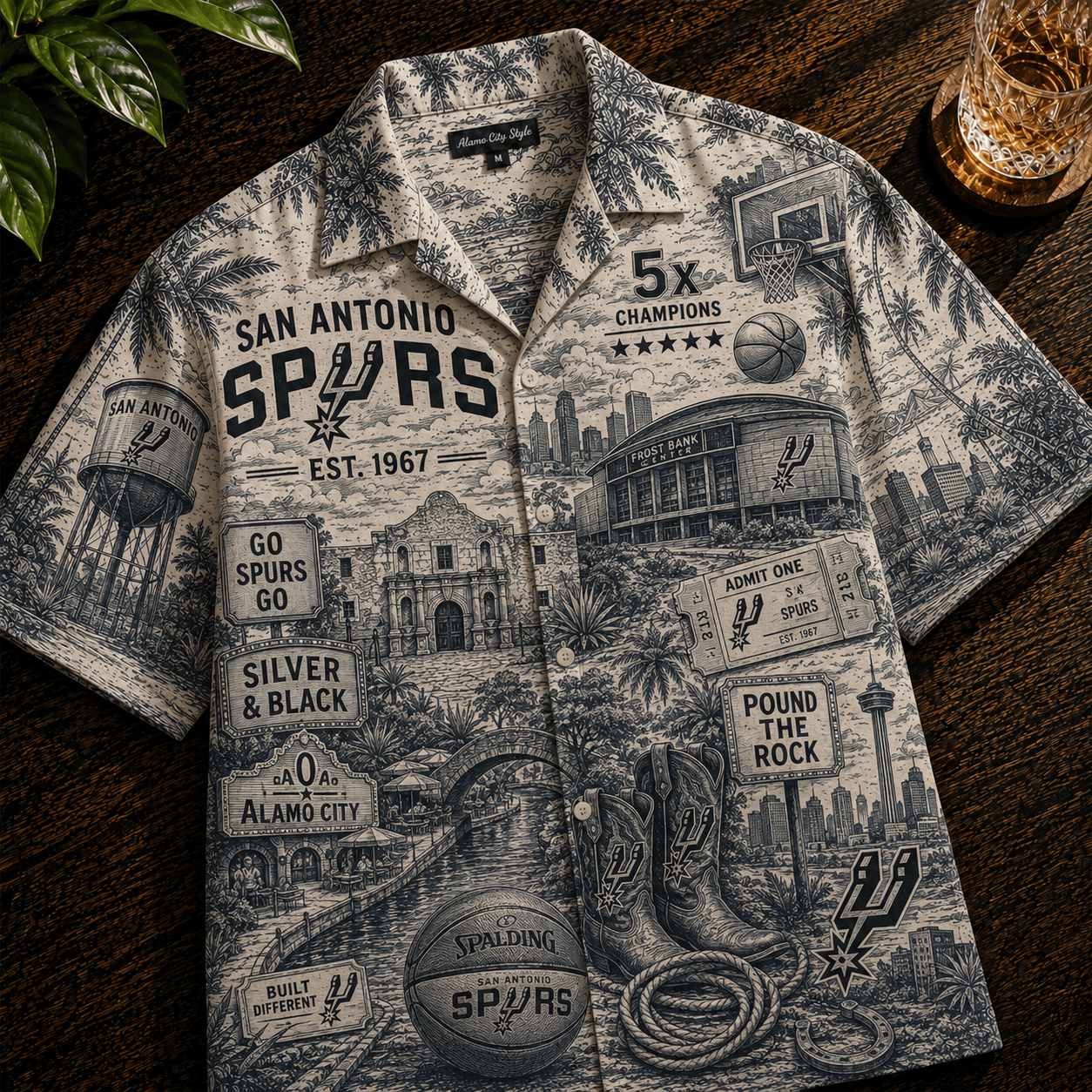 PREMIUM SAS HAWAIIAN SHIRT TTNL