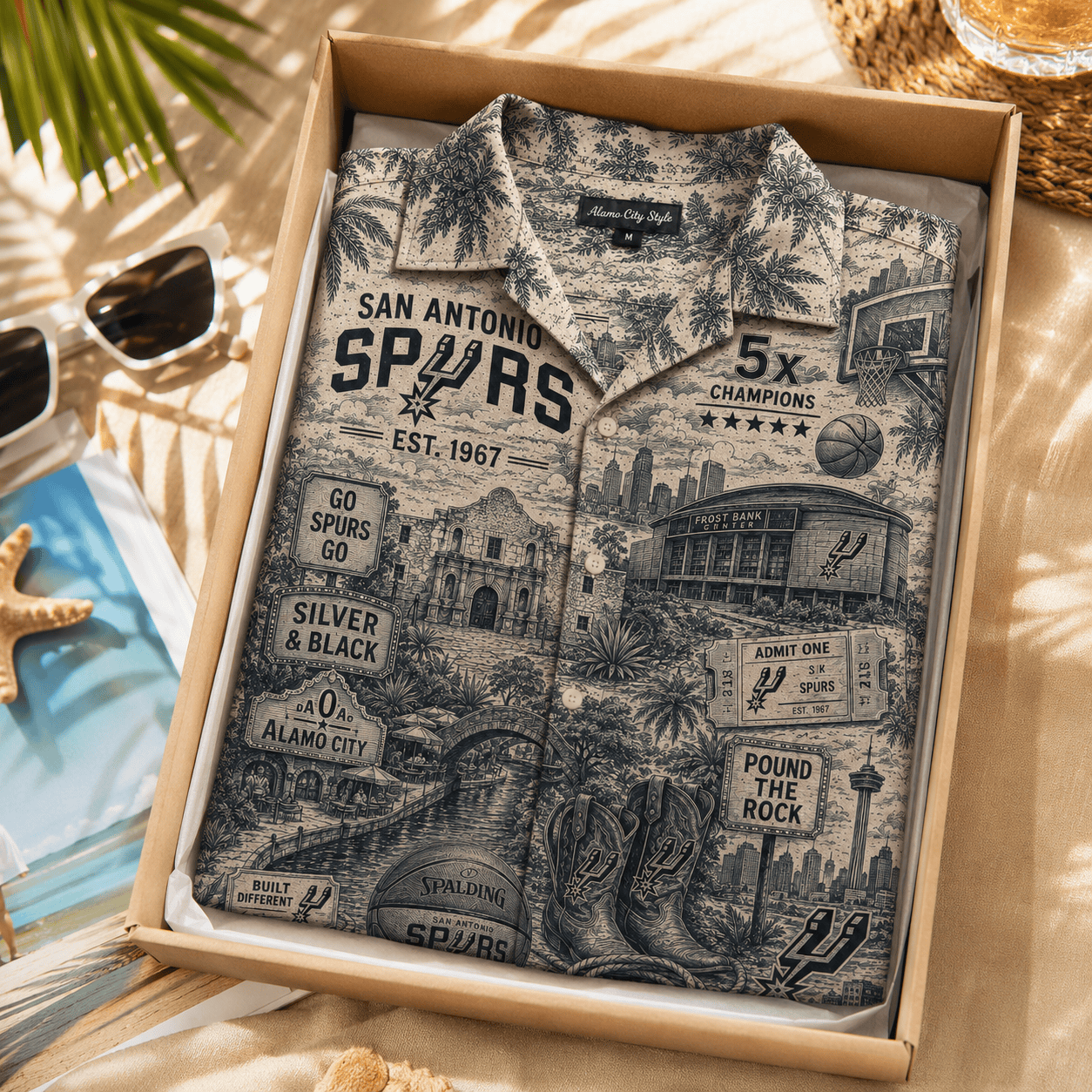 PREMIUM SAS HAWAIIAN SHIRT TTNL