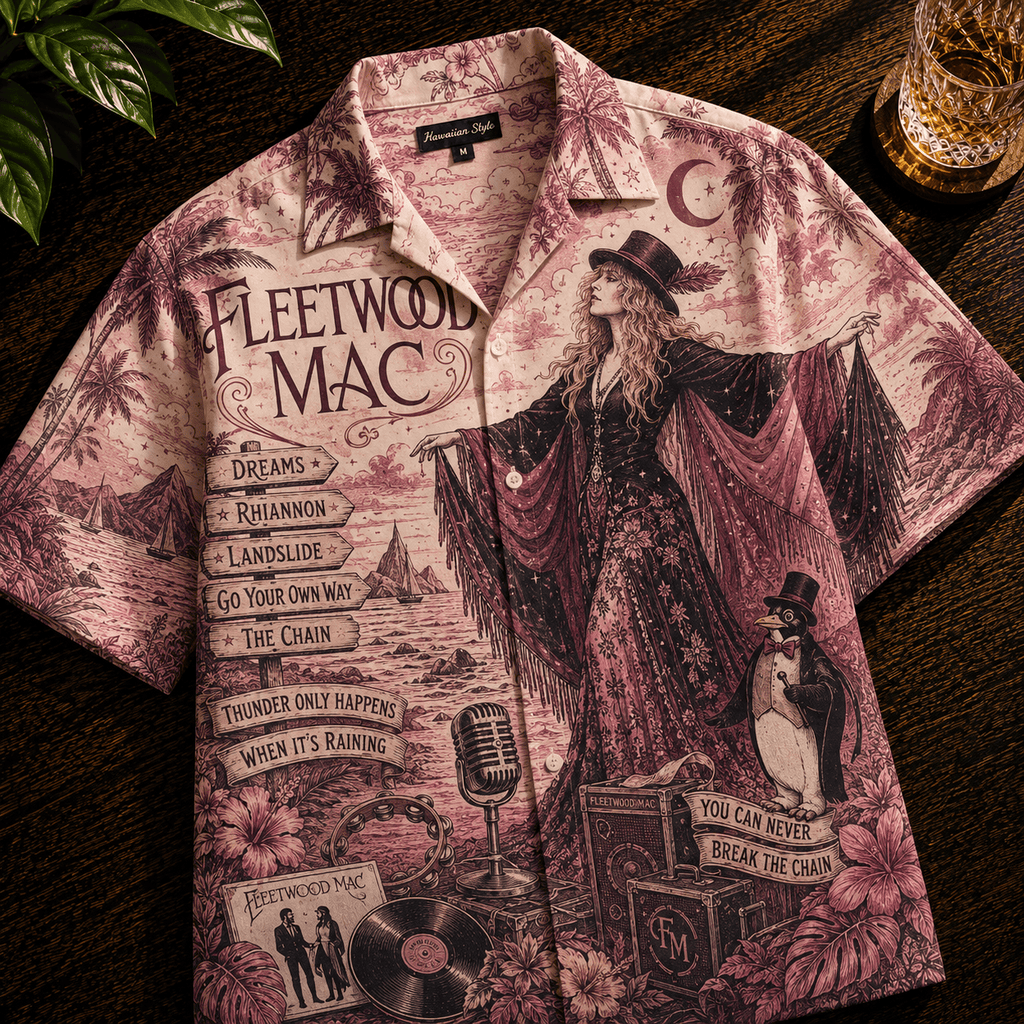 PREMIUM FLM HAWAIIAN SHIRT TTNL