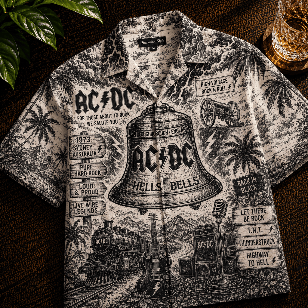 PREMIUM ACD HAWAIIAN SHIRT TTNL
