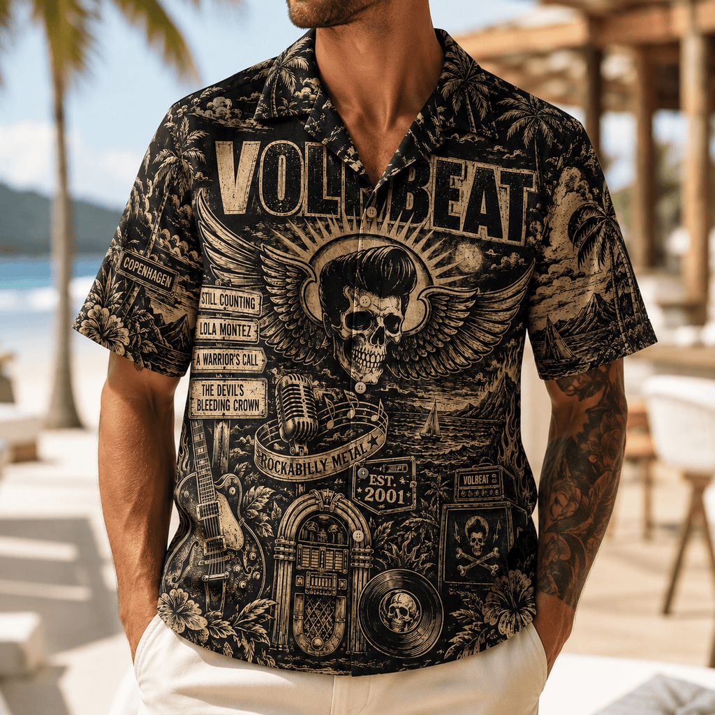 PREMIUM VOLB HAWAIIAN SHIRT TTNL