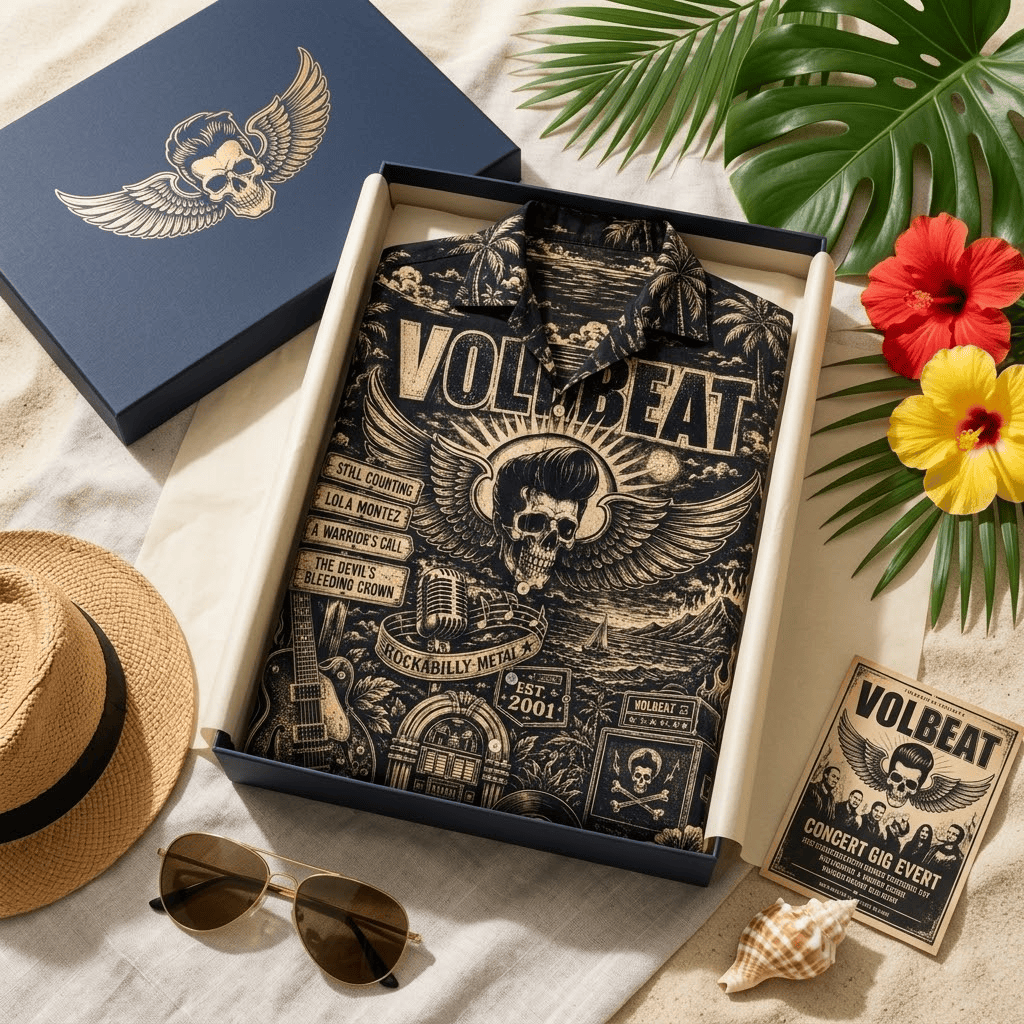 PREMIUM VOLB HAWAIIAN SHIRT TTNL